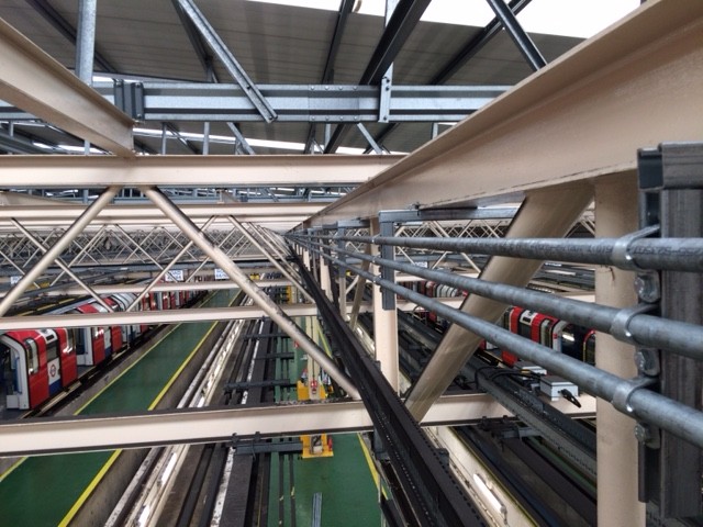 A new Oilaway System installed in to an older rail depot. 
