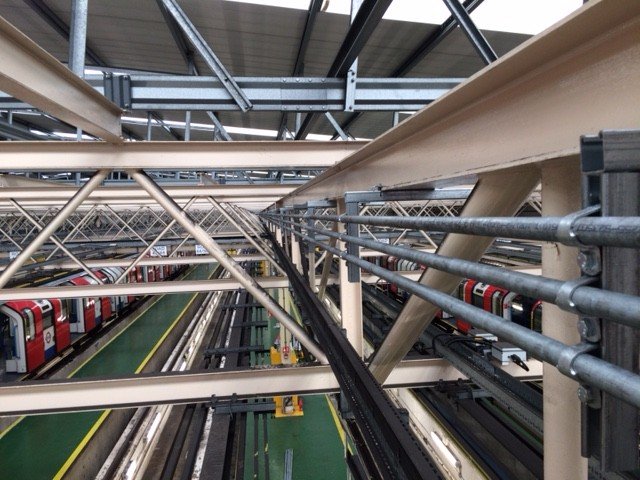 A new Oilaway System installed in to an older rail depot. 